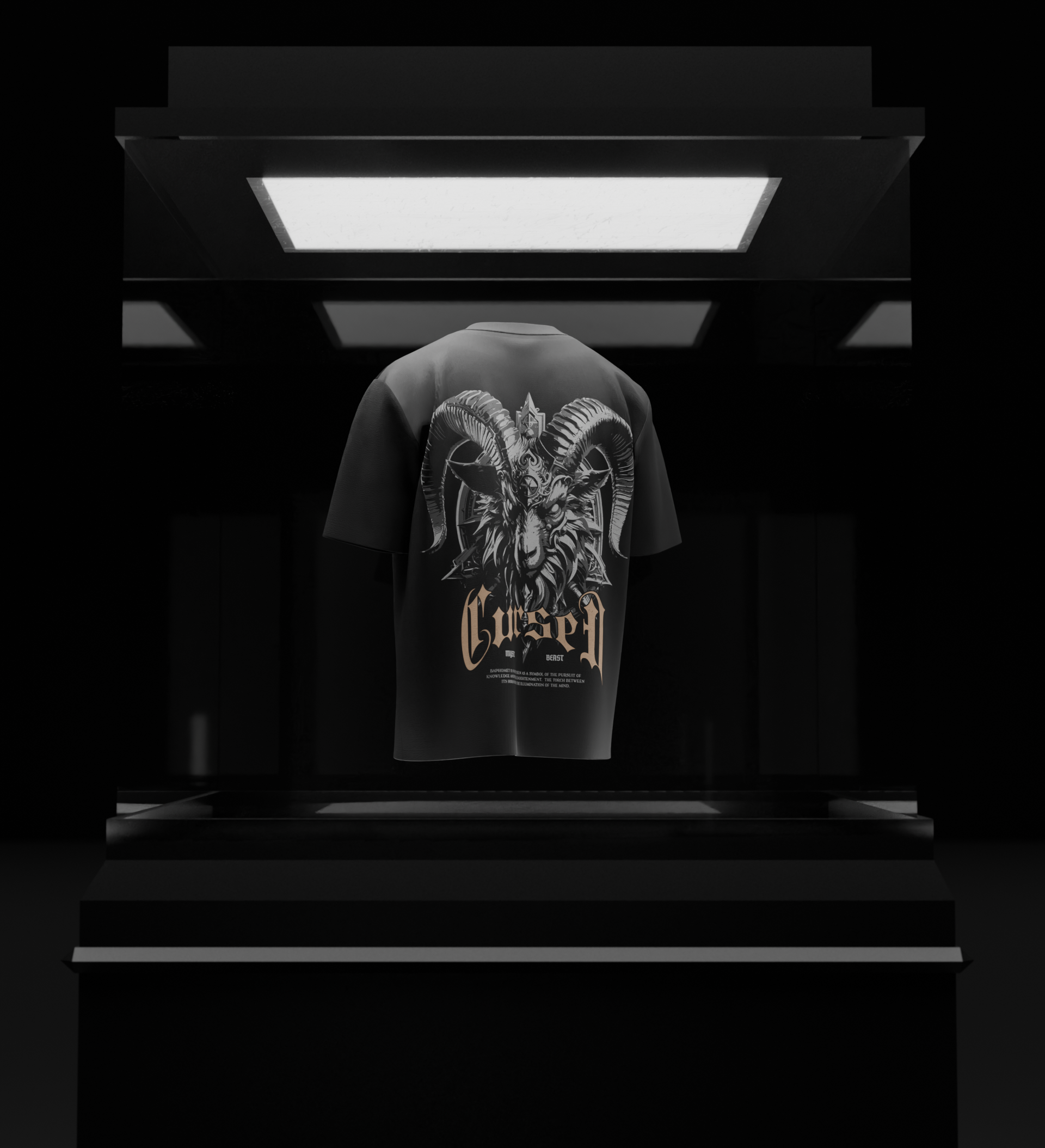 Cursed Capricorn Oversized T-Shirt Unisex